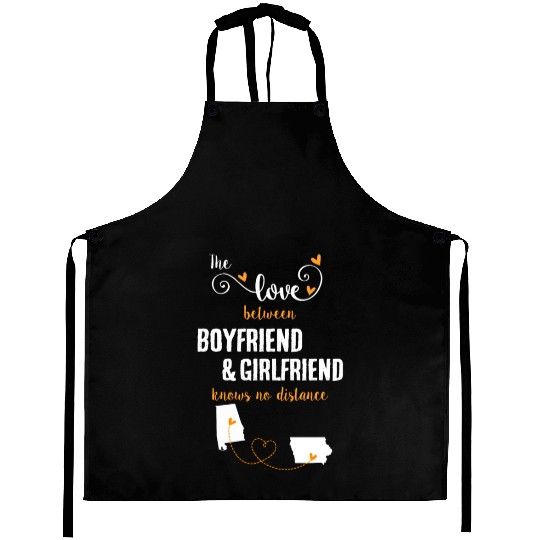 Love Between BF And GF Albm To Iowa Gift Aprons