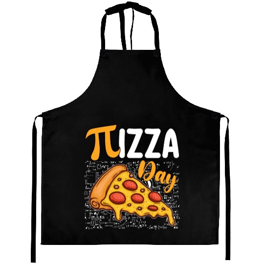 Pizza Pi Day Math Mathematics Lovers Aprons