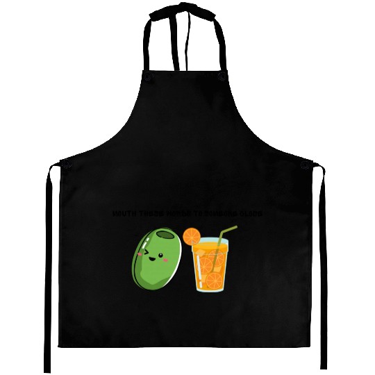 Olive Juice (I love you) Aprons