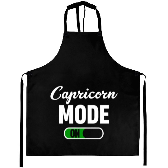 Capricorn Mode On Funny Horoscopes Astrophysics Aprons