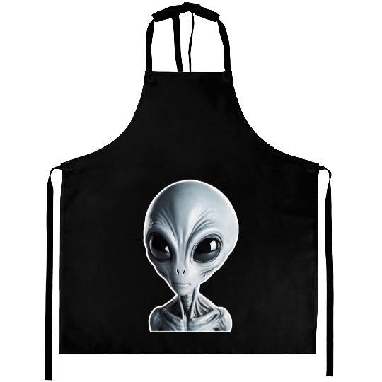 Grey Alien Aprons
