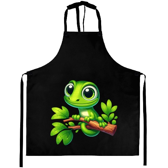 Green Anole Lizard Aprons