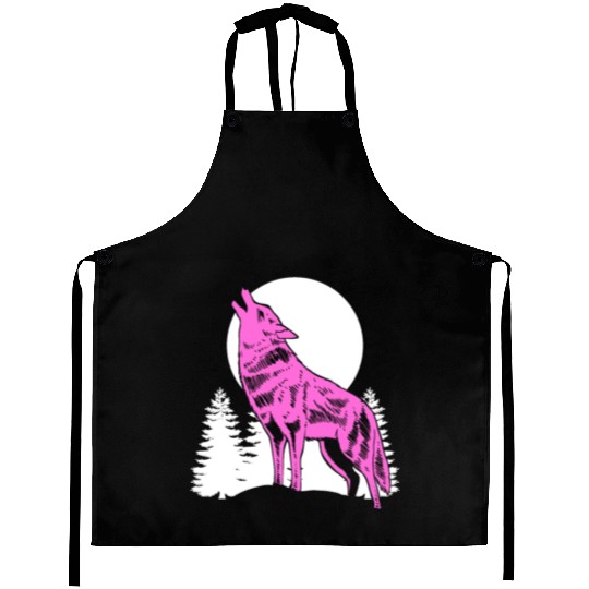 Mountain Wolf Furry Owner Gift Aprons