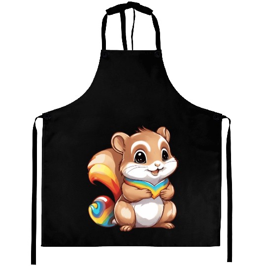 Cute Squirrel Aprons