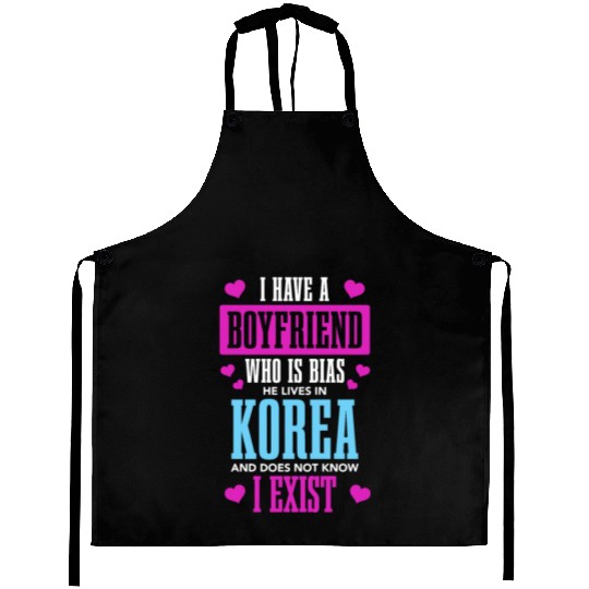K-Pop Fan Gift Korean Pop Music Aprons