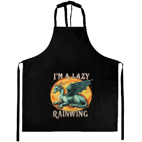 Chill Vibes Only: Lazy RainWing's Wings of Fire Aprons