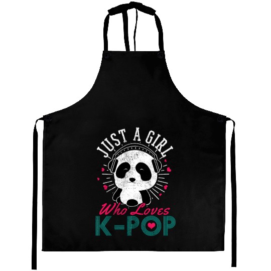 K-Pop Fan Gift Korean Pop Music Aprons
