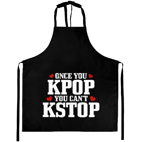 K-Pop Fan Gift Korean Pop Music Aprons