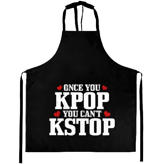 K-Pop Fan Gift Korean Pop Music Aprons