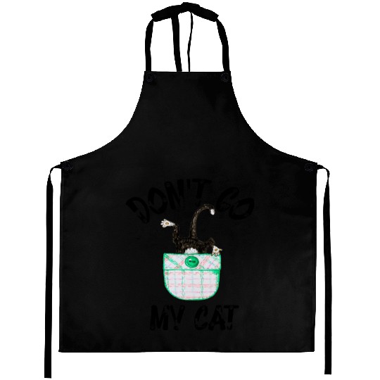 Cat in Pocket Aprons for Kids, Boys, Girls, Women,