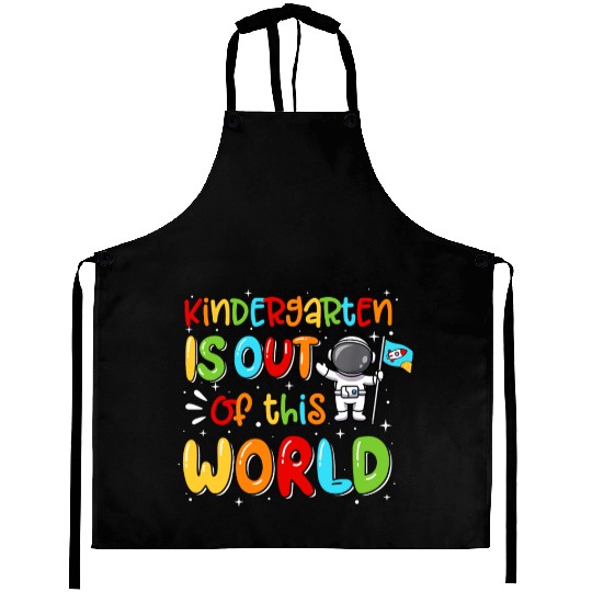 Kindergarten Astronaut Back To School Aprons