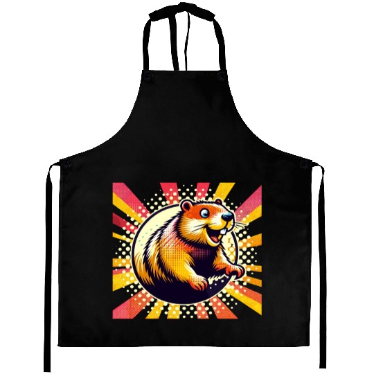 Groundhog Day 2024 Enthusiast February 2nd Aprons
