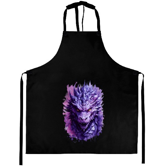 Purple Dragon Aprons