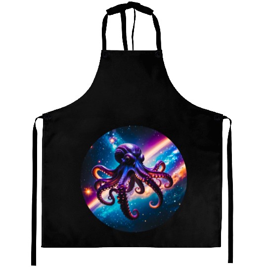 Space Octopus Aprons