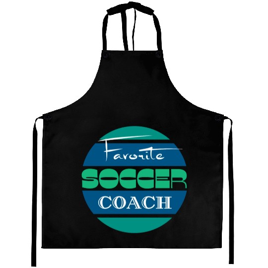Favorite soccer coach Aprons