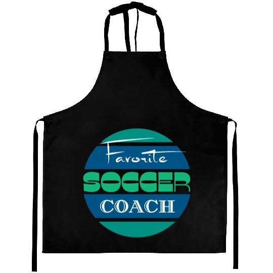 Favorite soccer coach Aprons
