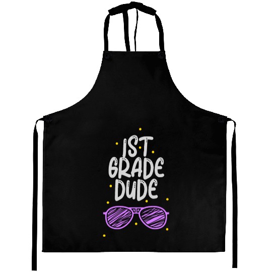 Kindergarten Teacher Funny Student 1st Graduation Aprons