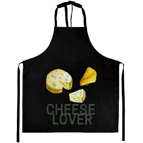 Cheese lover day good time holiday simple life Aprons