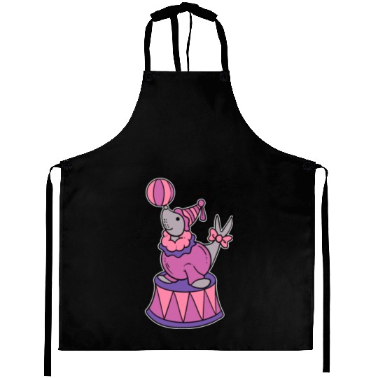 Circus Seal Animal Trainer Gift Aprons