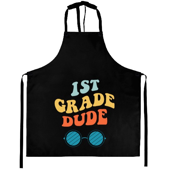 Kindergarten Teacher Funny Student 1st Graduation Aprons