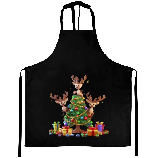 Christmas tree Aprons