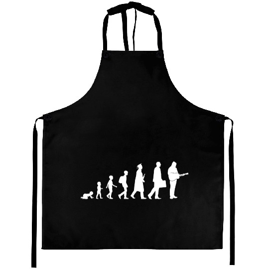 Kid to Guitar Player Aprons
