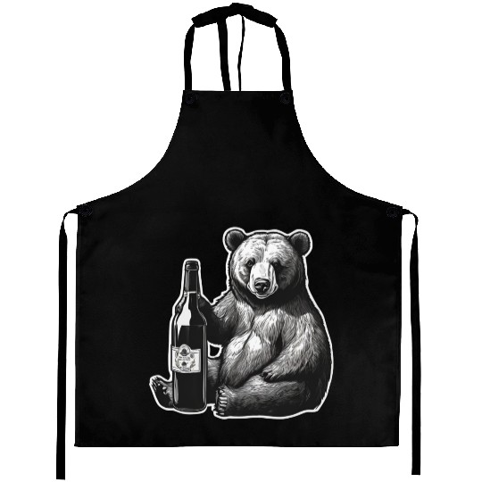 grizzly bear Aprons