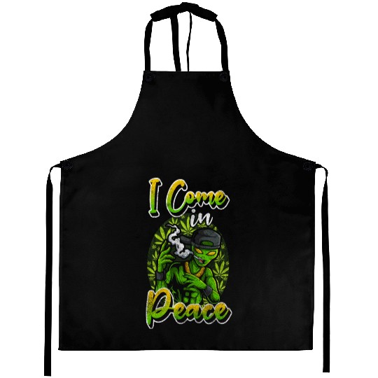 Alien Area 51 Science Fiction Aprons