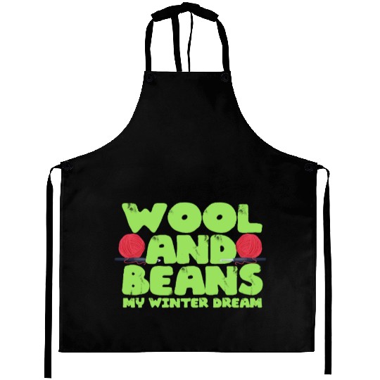 Wool and beans my winter dream Aprons