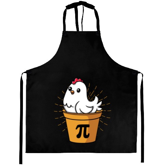 Chicken Pot Pie Funny Pi Day Math Equations Aprons