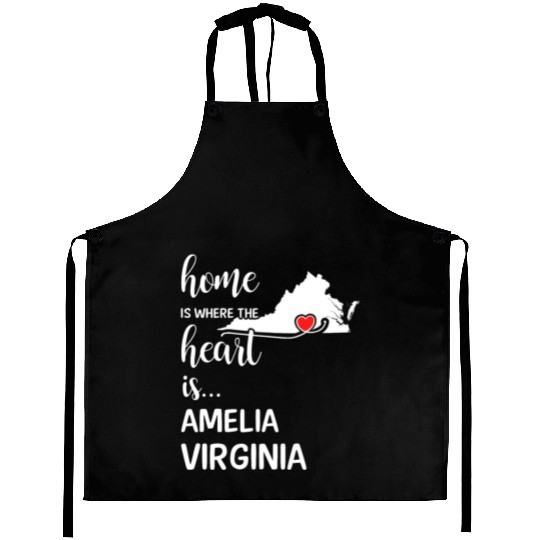Amelia County Virginia Is Where My Heart Is Gift Aprons