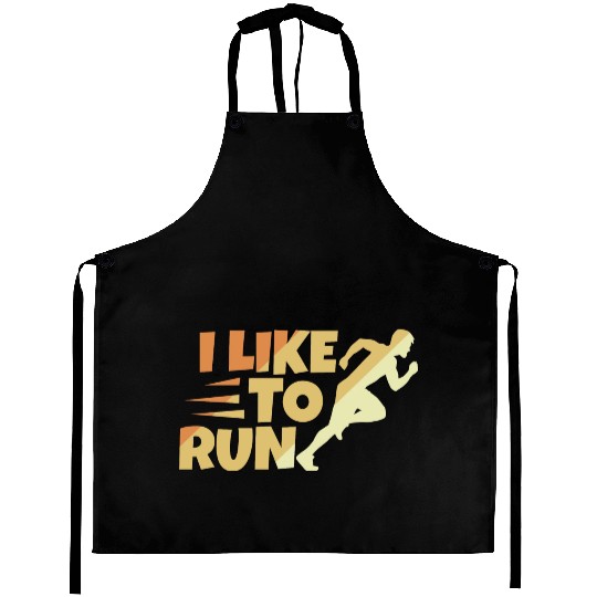 Runner Saying Aprons