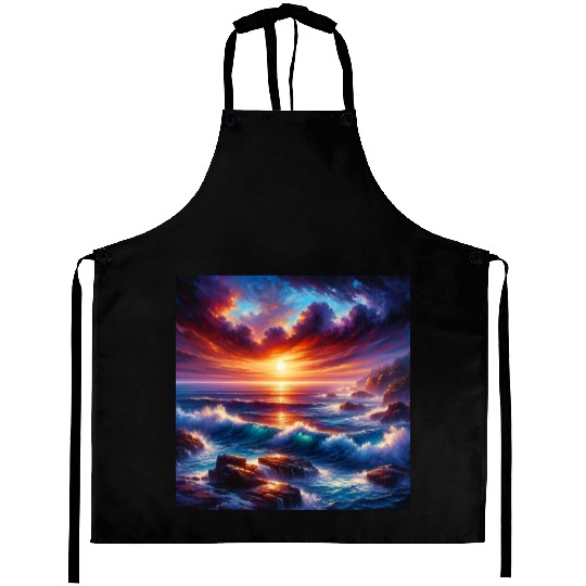 Sunset Serenity Aprons