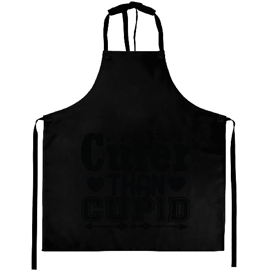 Cuter Than Cupid - Valentines Day Designs Aprons