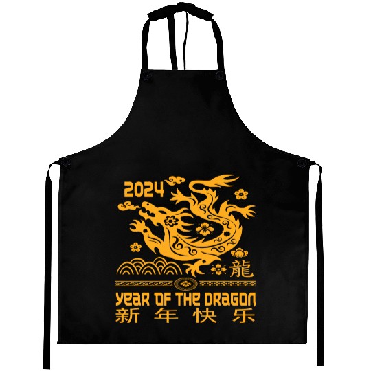 Zodiac Chinese New Year 2024 | Year Of The Dragon Aprons