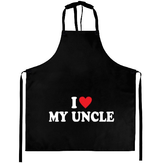 I Love My Uncle Aprons