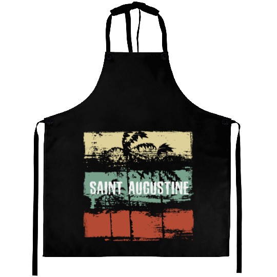 Saint Augustine Florida Artistic Vacation Aprons