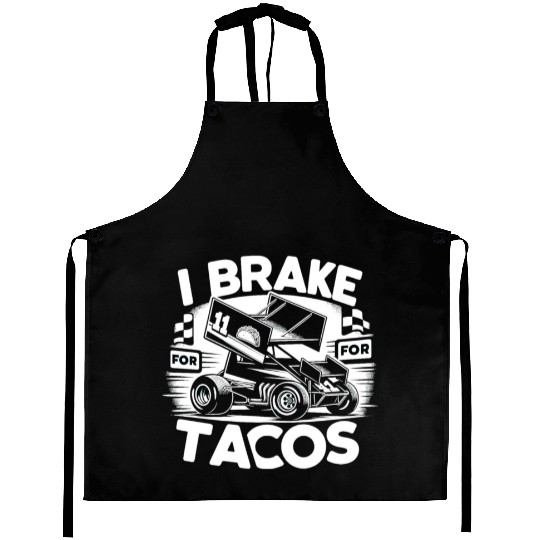 Sprint Car Mom Dirt Track Racing Racing Race Day Aprons
