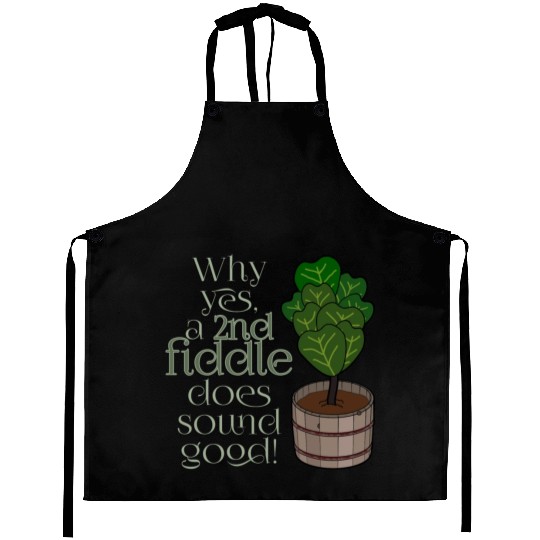 2nd fiddle... leaf fig Aprons