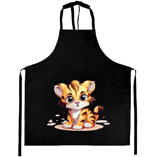 Cute Little Tiger Aprons