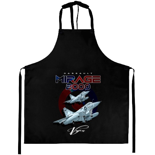 Dassault Mirage 2000 French Vintage Multi-Role Fig Aprons