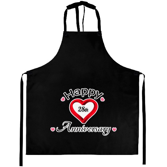 anniversary 28th Aprons