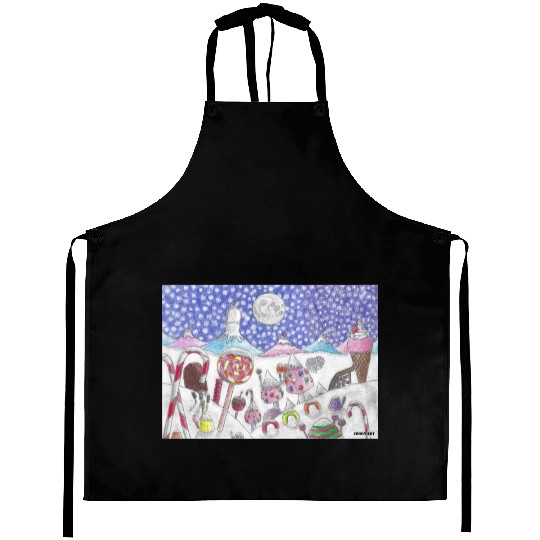 The Nutcracker Christmas Candy Land Aprons