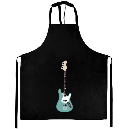 Seafoam Green Bass Aprons