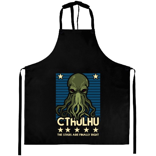 Cthulhu! The Stars are finally right! Aprons