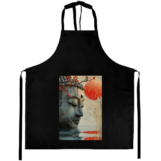 Blessed Buddha Aprons