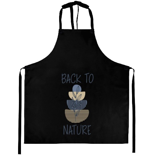 back to nature Aprons