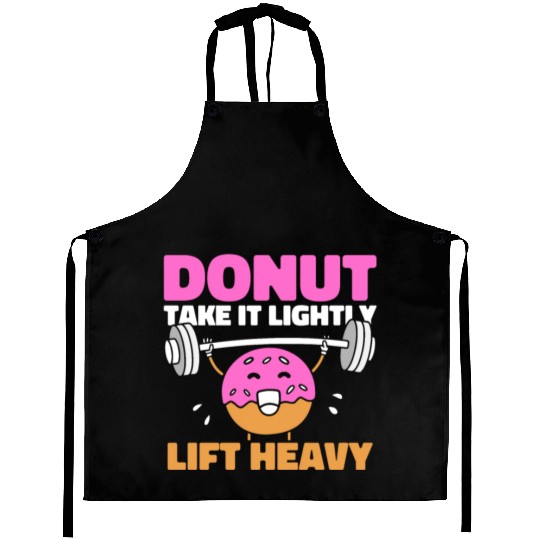 Fitness Donut Donut Gym Aprons
