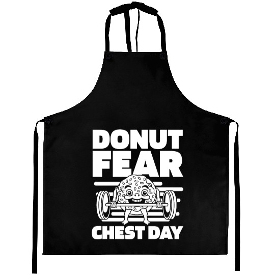 Fitness Donut Funny Donut Gym Aprons