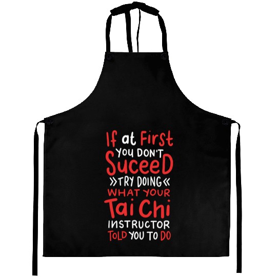 Tai Chi Instructor Aprons